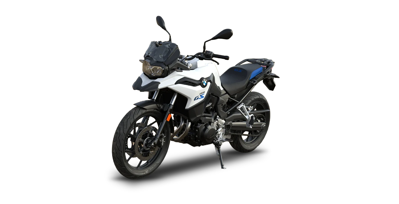 BMW F 800 GS sin fondo principal | Crazy Renting