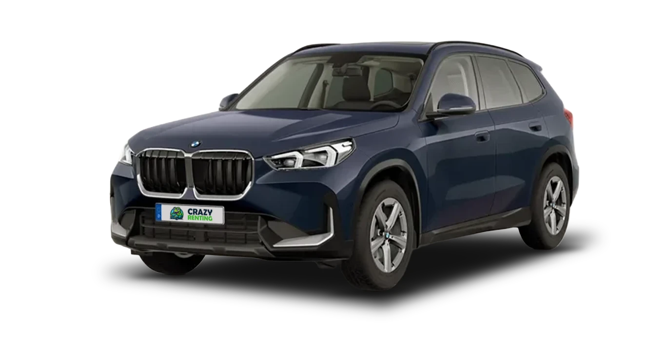 BMW X1 sDrive20d II sin fondo principal azul crazy 1 | Crazy Renting