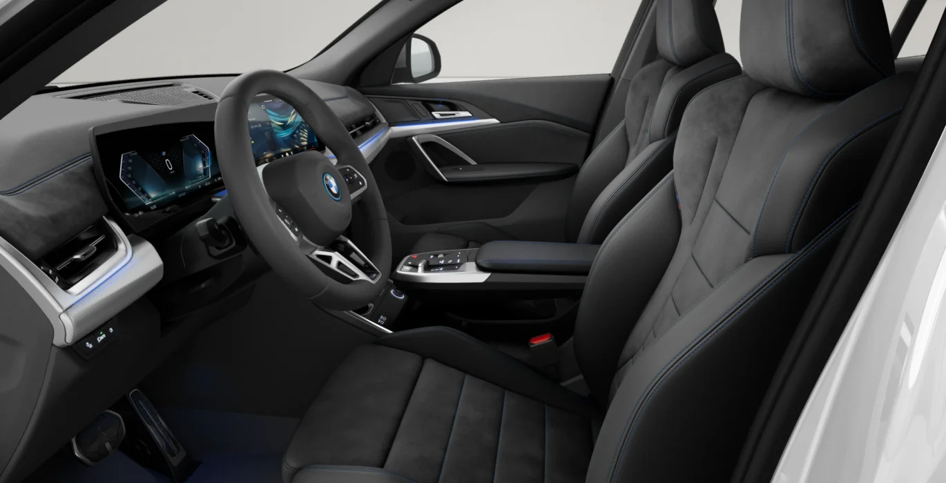 BMW ix2 eDrive20 5 BMW ix2 eDrive20 alpine white interior delantera II | Crazy Renting