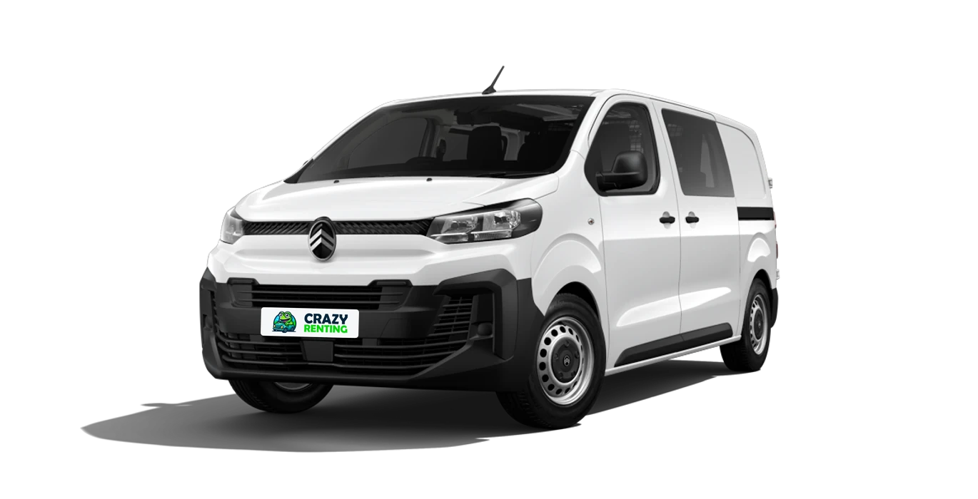 CITROEN Jumpy Doble Cabina Plegable Talla M BlueHDi 120 SS sin fondo principal crazy 1 | Crazy Renting