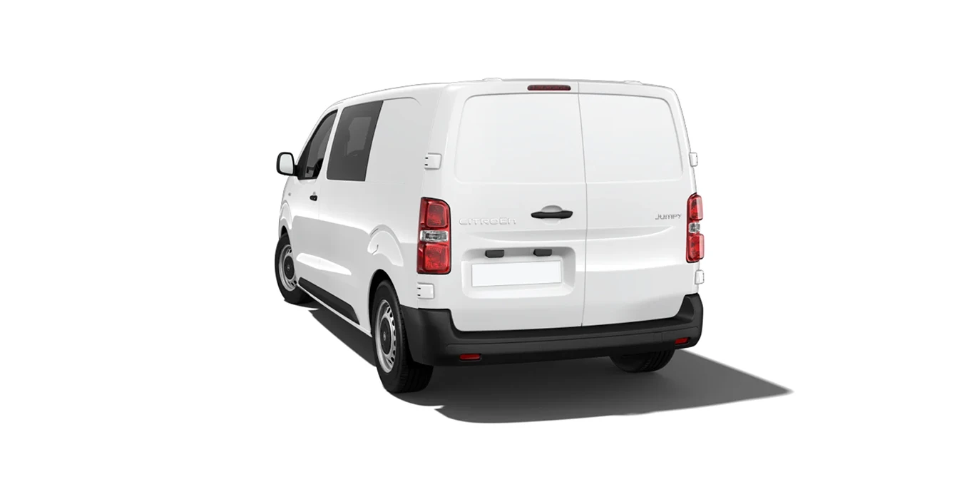 CITROEN Jumpy Doble Cabina Plegable Talla M BlueHDi 120 SS trasera | Crazy Renting
