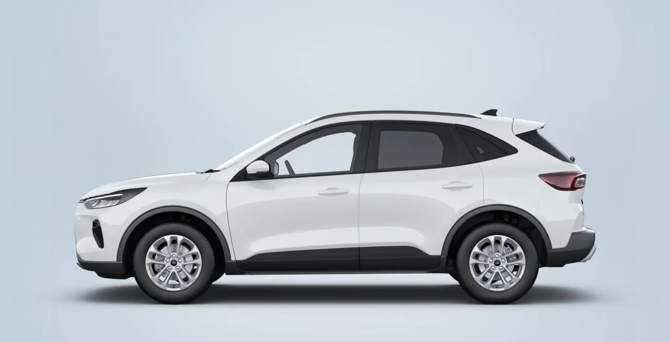 FORD Kuga MCA Titanium 2.5 Duratec PHEV 243CV lateral blanco | Crazy Renting