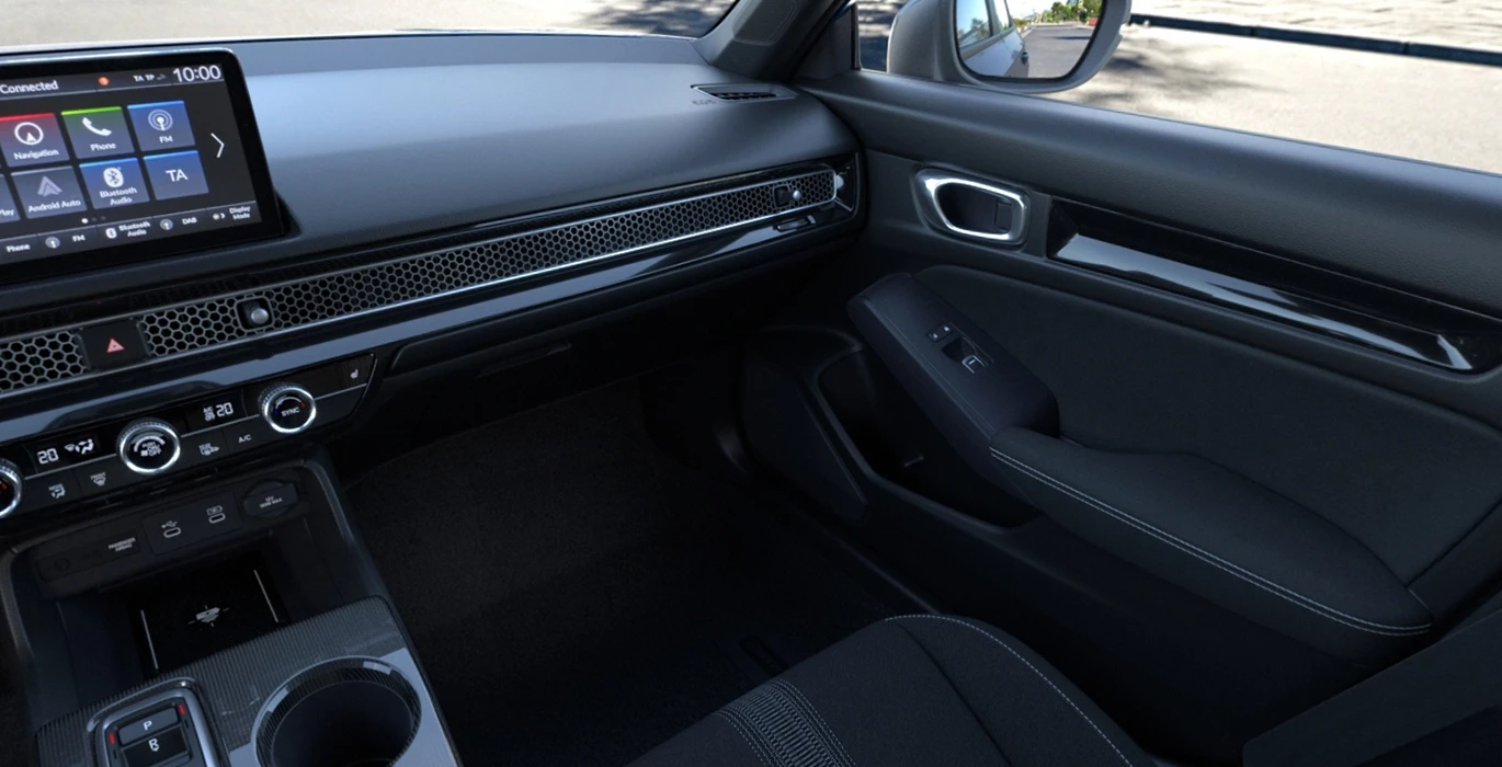 HONDA Civic 2.0 i MMD Elegance 184CV interior delantera II | Crazy Renting