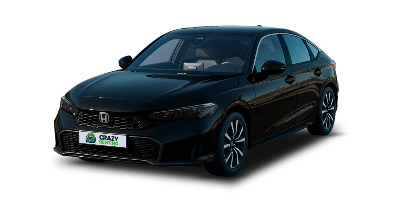 HONDA Civic 2.0 i MMD Elegance 184CV sin fondo principal negro crazy 1 | Crazy Renting