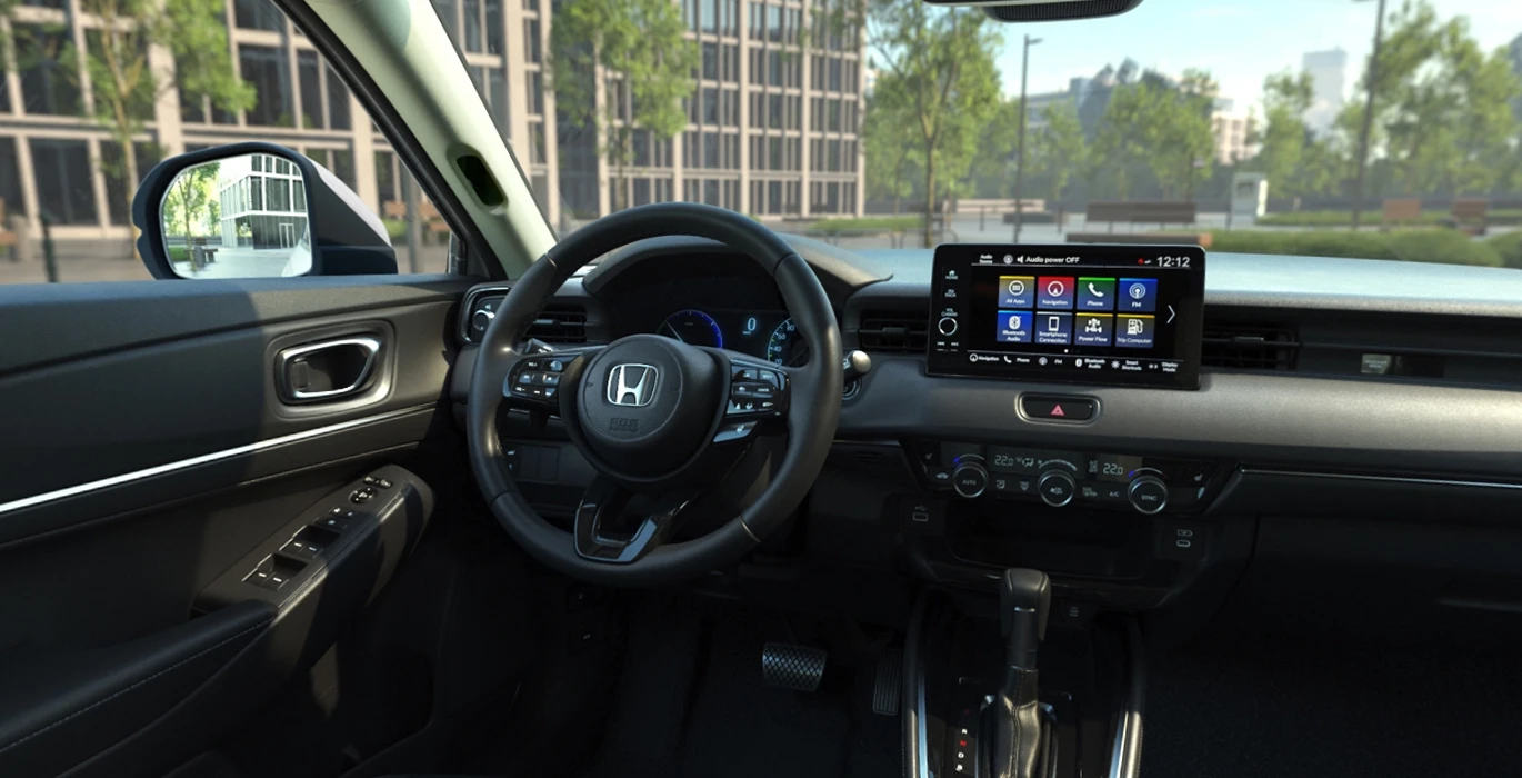 HONDA HR V 1.5 i MMD Elegance 131CV interior delantera | Crazy Renting