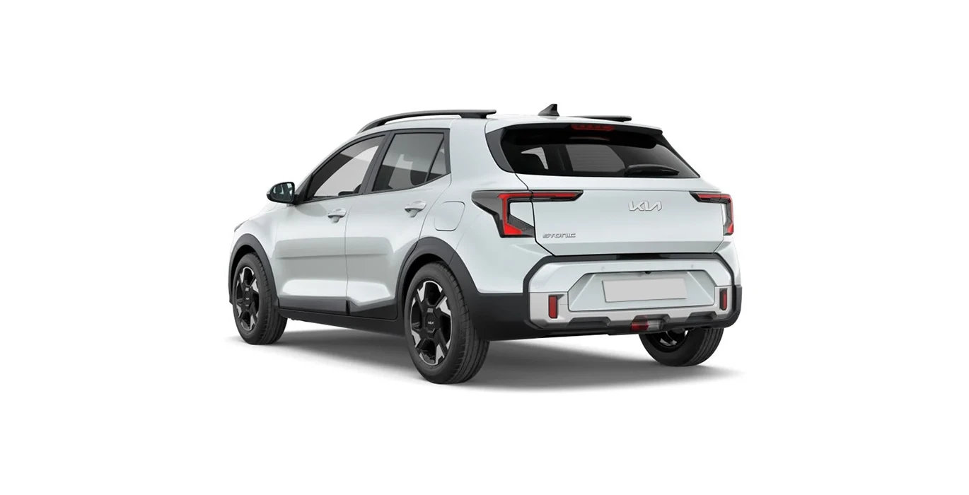 Kia Stonic 1.0 T GDI MHEV Drive 115CV trasera blanco | Crazy Renting