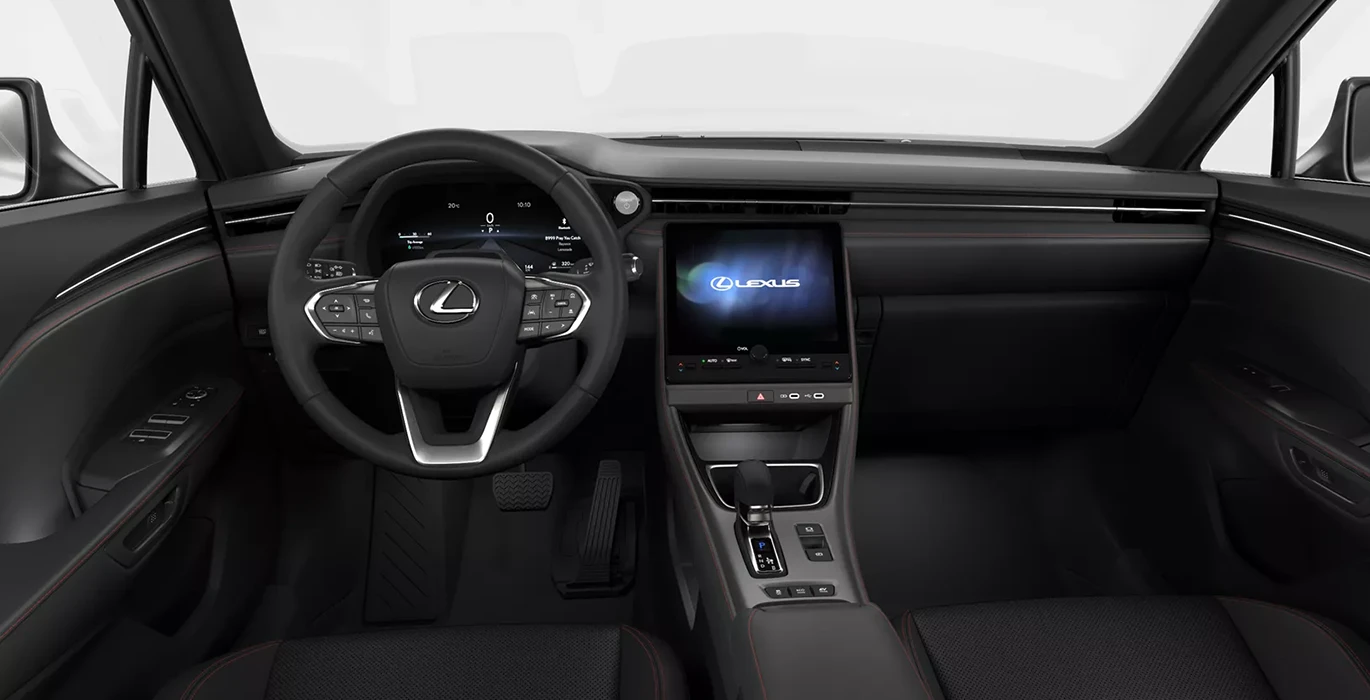 LEXUS LBX Elegant Black 136CV Aut. 4 LEXUS LBX Elegant Black 136CV Aut. interior delantera | Crazy Renting
