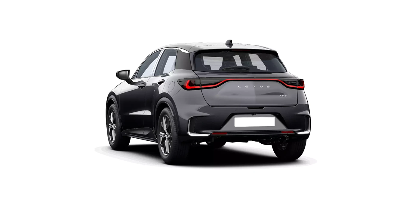 LEXUS LBX Elegant Black 136CV Aut. 2 LEXUS LBX Elegant Black 136CV Aut. trasera | Crazy Renting