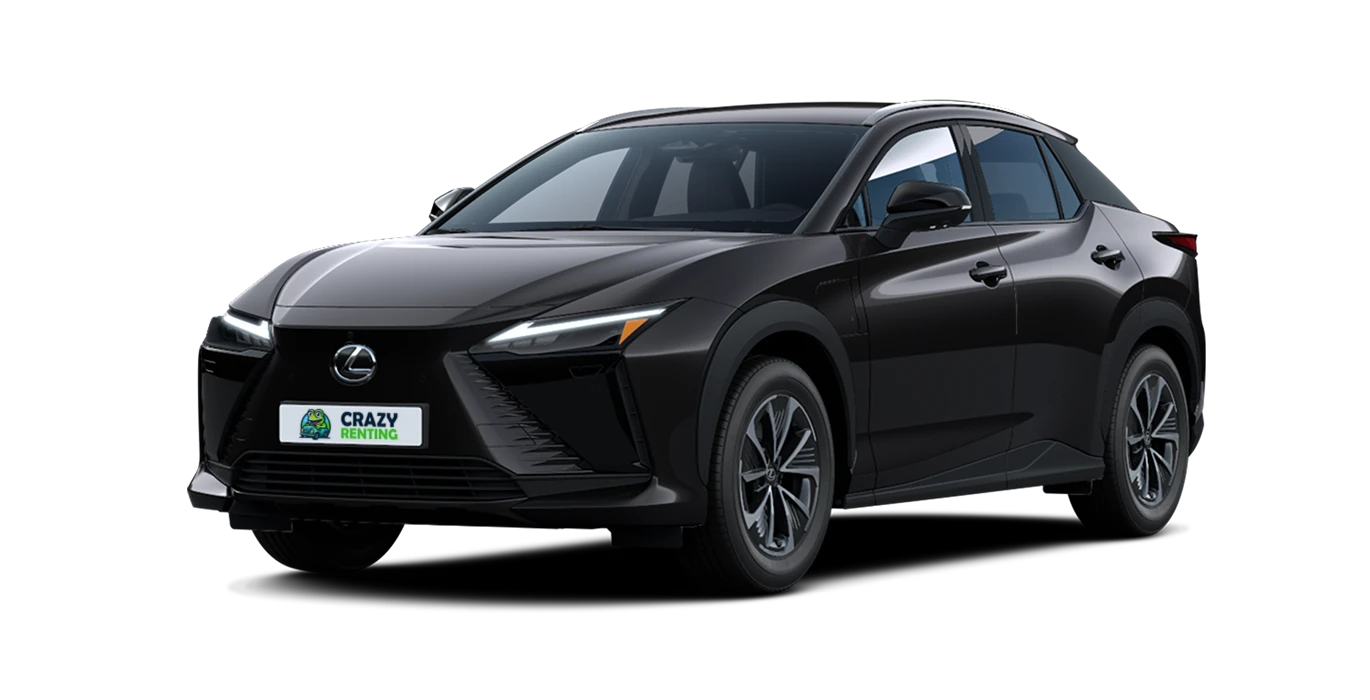 LEXUS RZ 350e e Premium Efficiency FWD 224CV sin fondo principal negro crazy 1 | Crazy Renting