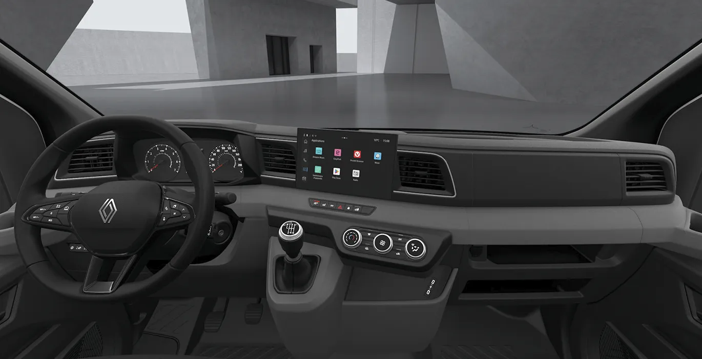 Master Furgon L3H2 3500 Dci 130cv Furgon interior delantera | Crazy Renting