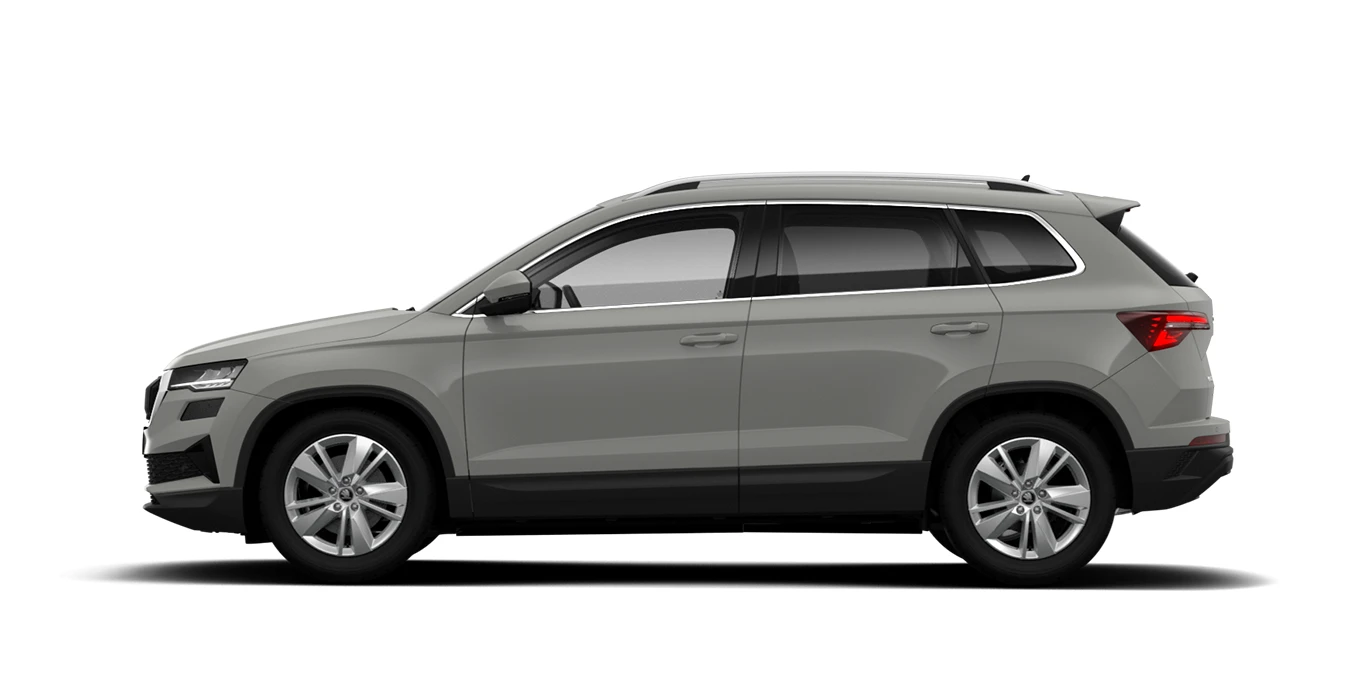 SKODA Karoq Selection 1.0 TSI 85kW 115CV lateral | Crazy Renting